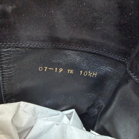 STUART WEITZMAN City Microstretch Suede Over-the-knee Boots Black Sz 10.5 - Picture 13 of 16